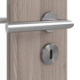 Detailansicht der Oberfläche von JELD-WEN Innentür Sandeiche Optima DuriTop CPL mit Lichtausschnitt LÖ-23