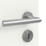 Detailansicht der Oberfläche von WESTAG Innentür Sira Weiß ähnl. RAL 9003 Westalack Soft mit Lichtausschnitt LA-3