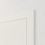 Detailansicht der Tür von Innentür-Set Weißlack RAL 9016 LA-30 reverse mit Zarge und Drücker