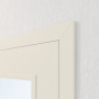 Detailansicht der Tür von Innentür-Set Weißlack RAL 9010 LA-35 reverse mit Zarge und Drücker