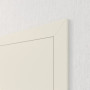 Detailansicht der Tür von Innentür-Set Weißlack RAL 9010 LA-40 reverse mit Zarge und Drücker