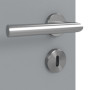 Detailansicht der Oberfläche von JELD-WEN Innentür Flint Grey Lisenen Optima DuriTop CPL