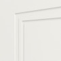 Detailansicht der Fräsung von Terra 3.9 Lackweiß RAL 9016 Innentür - Classen