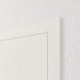 Detailansicht der Tür von Innentür-Set Weißlack RAL 9016 reverse mit Zarge und Drücker