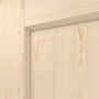 Detailansicht der Fräsung von Typ 6002-04 Fichte Massivholz Innentür - Radex