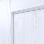 Detailansicht der Fräsung von Typ 6002-04 Fichte weiß pigmentiert Massivholz Innentür - Radex