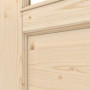 Detailansicht der Fräsung von Typ 6002-SP10-B Fichte Massivholz Innentür - Radex