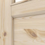 Detailansicht der Fräsung von Typ 6002-SP10-B Kiefer Massivholz Innentür - Radex