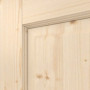Detailansicht der Fräsung von Typ 6002-LA SPR 62/R Fichte Massivholz Innentür - Radex