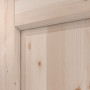 Detailbild der Füllung von Typ 02-05 Fichte Massivholz Innentür - Kilsgaard