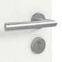 Detailansicht der Oberfläche von GARANT Objektinnentür Authentic Bianco CePaL mit Lichtausschnitt LA-10