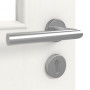 Detailansicht der Oberfläche von GARANT Objektinnentür Authentic Bianco CePaL mit Lichtausschnitt LA-11