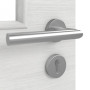 Detailansicht der Oberfläche von GARANT Objektinnentür Quer Authentic Grigio GCK08 mit Lichtausschnitt LA-11