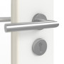 Detailansicht der Oberfläche von GARANT Objektinnentür D354-60 Designer White Resopal mit Lichtausschnitt LA-2