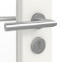 Detailansicht der Oberfläche von GARANT Objektinnentür Quer Authentic Bianco CePaL mit Lichtausschnitt LA-3