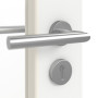 Detailansicht der Oberfläche von GARANT Objektinnentür D354-60 Designer White Resopal mit Lichtausschnitt LA-3