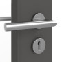 Detailansicht der Oberfläche von GARANT Objektinnentür 10622-60 Ebony CePaL mit Lichtausschnitt LA-5 schlossseitig