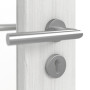 Detailansicht der Oberfläche von GARANT Objektinnentür Authentic Grigio CePaL mit Lichtausschnitt LA-5 schlossseitig