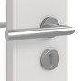Detailansicht der Oberfläche von GARANT Objektinnentür 0160-60 Silver Grey CePaL mit Lichtausschnitt LA-6