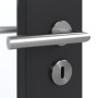 Detailansicht der Oberfläche von GARANT Schallschutztür Matt RAL 9005 G-TEC mit Lichtausschnitt LA-2