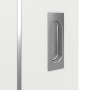 Detailansicht der Oberfläche von GARANT Schiebetür Aura 851 Matt Weißlack 9016 G-TEC