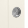 Detailansicht der Oberfläche von Klassik Weiß RAL 9010 WestaLack Bretagne 3001 Schiebetür - Westag
