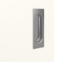 Detailansicht der Oberfläche von GARANT Schiebetür Corona 830 Pearl White CePaL 