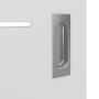 Detailansicht der Oberfläche von GARANT Schiebetür Corona 831 Silver Grey CePaL 