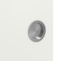 Detailansicht der Oberfläche von WESTAG Schiebetür Sira Weiß ähnl. RAL 9003 Westalack Soft mit Lichtausschnitt LA-3Q