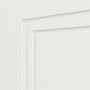 Detailansicht der Fräsung von Terra 3.11 LA 01 Lackweiß RAL 9003 Innentür - Classen