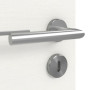 Detailansicht der Oberfläche von GARANT Wärmeschutztür Corona 731 Quer Authentic Bianco CePaL