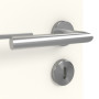 Detailansicht der Oberfläche von GARANT Wärmeschutztür Corona 831 Pearl White CePaL