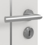 Detailansicht der Oberfläche von GARANT Wärmeschutztür Corona 850 Silver Grey CePaL