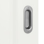 Detailbild Oberfläche RAL 9016 von Schiebetür Landhaus 40