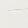 Detailansicht der Fräsung von JELD-WEN Wohnungseingangstür Contour 2F Brillantweiß ähnl. RAL 9016 ExpertLack