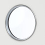 Detailansicht des Lichtausschnitts von GARANT Feuchtraum-Schiebetür D354-60 Designer White Resopal mit Lichtausschnitt LA-13