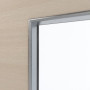 Detailansicht des Lichtausschnitts von GARANT Feuchtraumtür Quer Authentic Akazie GCK08 mit Lichtausschnitt LA-2