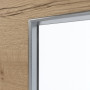 Detailansicht des Lichtausschnitts von GARANT Feuchtraumtür Quer Authentic Risseiche GCK08 mit Lichtausschnitt LA-2