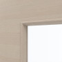 Detailansicht des Lichtausschnitts von GARANT Zimmertür Corona 732 Quer Authentic Akazie CePaL mit Lichtausschnitt LA-4 mittig
