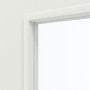 Detailansicht des Lichtausschnitts von WESTAG Innentür Sira Weiß ähnl. RAL 9003 Westalack Soft mit Lichtausschnitt LA-1B bandseitig