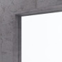 Detailansicht des Lichtausschnits von JELD-WEN Innentür Trend Concrete Anthrazit Optima DuriTop CPL mit Lichtausschnitt LÖ-20