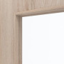 Detailansicht des Lichtausschnits von JELD-WEN Innentür Eiche Barrique Optima DuriTop CPL mit Lichtausschnitt LÖ-23