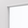 Detailansicht des Lichtausschnits von JELD-WEN Innentür Grauweiß Optima DuriTop CPL mit Lichtausschnitt LÖ-23