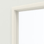 Detailansicht des Lichtausschnitts von WESTAG Innentür Sira Weiß ähnl. RAL 9003 Westalack Soft mit Lichtausschnitt LA-3Q
