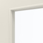 Detailansicht des Lichtausschnits von JELD-WEN Innentür Uni Weiß Optima DuriTop CPL mit Lichtausschnitt LÖ-40