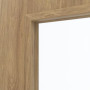Detailansicht des Lichtausschnitts von CLASSEN Innentür 4.9 Hickory Eiche CPL mit Lichtausschnitt