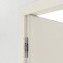 Detailansicht der Bänder von Innentür-Set Weißlack RAL 9010 reverse mit Zarge und Drücker