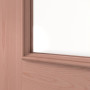 Detailansicht des Lichtausschnitts von Innentür TE-45 Buche Massivholz