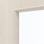 Detailansicht des Lichtausschnitts von GARANT Objektinnentür Authentic Perl GCK08 mit Lichtausschnitt LA-10