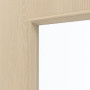 Detailansicht des Lichtausschnitts von GARANT Objektinnentür Authentic Sand CePaL mit Lichtausschnitt LA-3